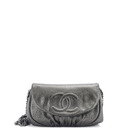 Half Moon Wallet on Chain Caviar