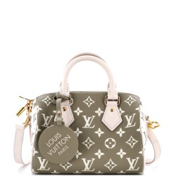 Speedy Bandouliere Bag Spring in the City Monogram Empreinte Leather 20