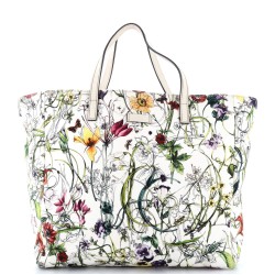 Open Tote Flora Canvas Medium