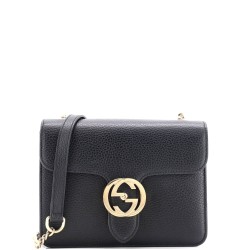 Interlocking Shoulder Bag Leather Small