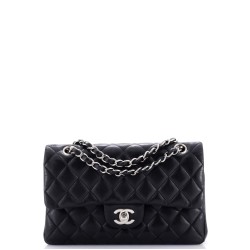 Classic Double Flap Bag Quilted Lambskin Small