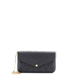 Felicie Pochette Monogram Empreinte Leather