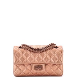 Reissue 2.55 Flap Bag Quilted Metallic Calfskin Mini