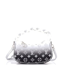 Moon Shoulder Bag Frost Gradient Monogram Nylon Mini