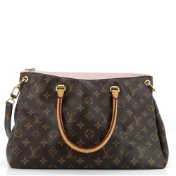 Pallas Tote Monogram Canvas with Leather
