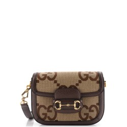 Horsebit 1955 Shoulder Bag Jumbo GG Canvas Mini