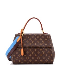 Cluny Top Handle Bag Monogram Canvas MM