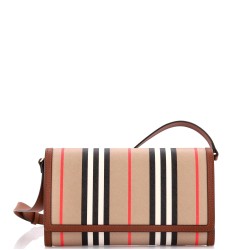 Hannah Wallet on Strap Icon Stripe E-Canvas