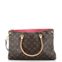 Pallas Tote Monogram Canvas with Leather