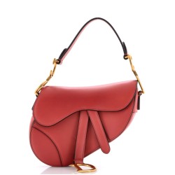 Saddle Handbag Leather Mini