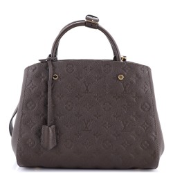 Montaigne Handbag Monogram Empreinte Leather MM
