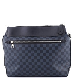 Greenwich Messenger Bag Damier Cobalt