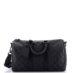 Keepall Bandouliere Bag Monogram Taurillon Leather 35