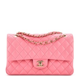 Classic Double Flap Bag Quilted Lambskin Medium