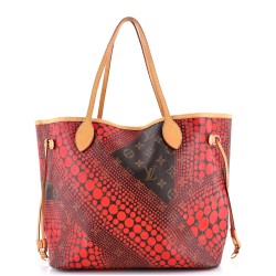 Neverfull Tote Limited Edition Kusama Waves Monogram Canvas MM