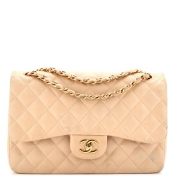 Classic Double Flap Bag Quilted Lambskin Jumbo