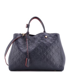 Montaigne Handbag Monogram Empreinte Leather GM