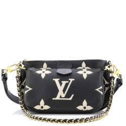 Multi Pochette Accessoires Bicolor Monogram Empreinte Giant