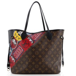 Neverfull NM Tote Limited Edition Kabuki Monogram Canvas MM