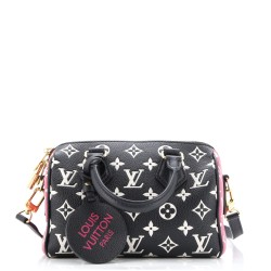 Speedy Bandouliere Bag Spring in the City Monogram Empreinte Leather 20