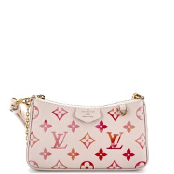 Easy Pouch on Strap Monogram Empreinte Sunrise Aquarelle