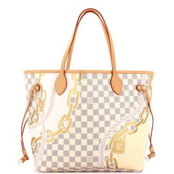 Neverfull NM Tote Limited Edition Nautical Damier MM