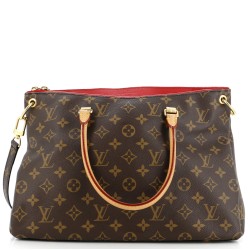 Pallas Tote Monogram Canvas with Leather