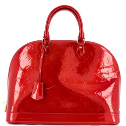 Alma Handbag Monogram Vernis GM