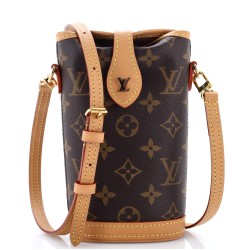 Fold Me Pouch Monogram Canvas