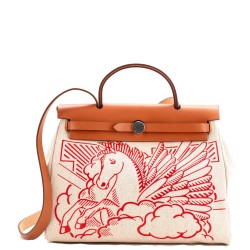 Herbag Zip Pegase Pop Toile and Leather 31