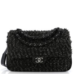 CC Lock Flap Messenger Bag Tweed Medium