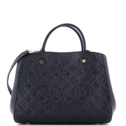 Montaigne Handbag Monogram Empreinte Leather MM