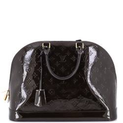 Alma Handbag Monogram Vernis GM