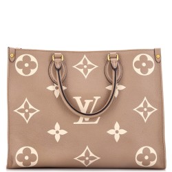 OnTheGo Tote Bicolor Monogram Empreinte Giant MM