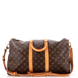 Keepall Bandouliere Bag Monogram Canvas 45