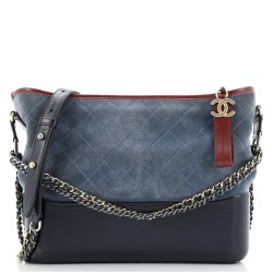 Gabrielle Hobo Quilted Suede Medium