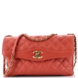 Daily Companion Coco Vintage Flap Bag Quilted Lambskin Large