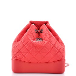 Gabrielle Backpack Quilted Calfskin Small