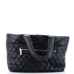Coco Cocoon Zipped Tote Quilted Nylon Large