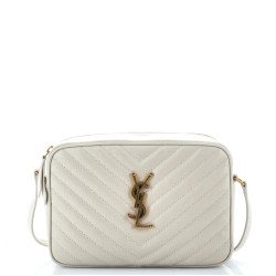 Lou Camera Bag Matelasse Chevron Leather Small