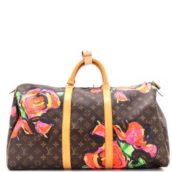 Keepall Bag Limited Edition Monogram Roses 50
