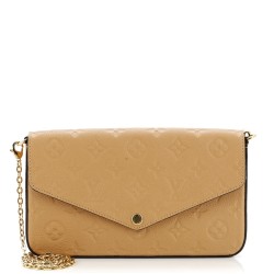 Felicie Pochette Monogram Empreinte Leather