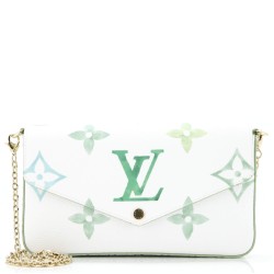 Felicie Pochette By The Pool Monogram Watercolor Giant