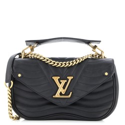 New Wave Chain Bag Quilted Leather MM