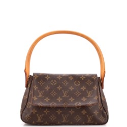 Looping Handbag Monogram Canvas Mini