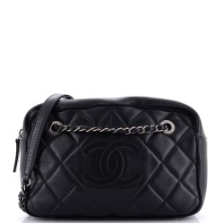Ballerine Camera Case Bag Quilted Calfskin Medium