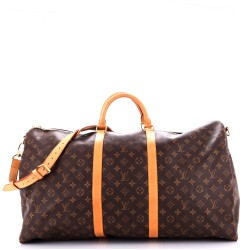 Keepall Bandouliere Bag Monogram Canvas 60
