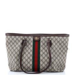 Ophidia Shopping Tote GG Coated Canvas Medium