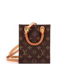 Petit Sac Plat Bag Monogram Canvas