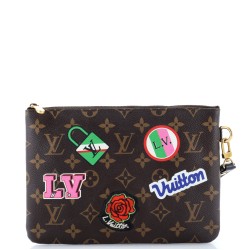 City Pouch Limited Edition Patches Monogram Canvas